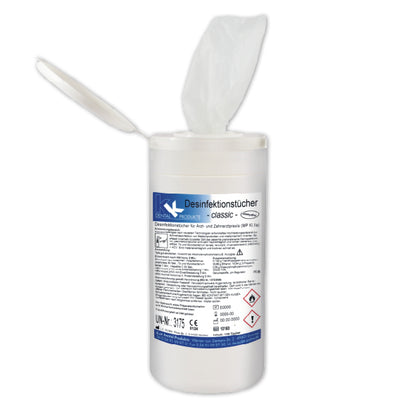 KK Desinfektionstücher mit Dose 120 Tücher 205x137 mm vers. Düfte