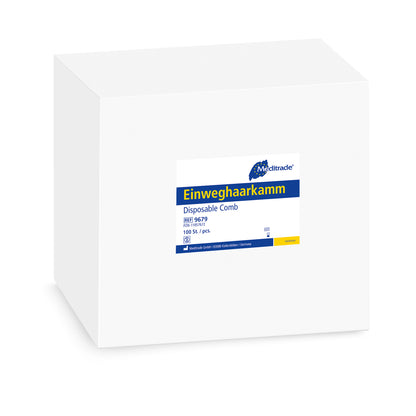 Einweghaarkamm aus Kunststoff | 100 Stück/Packung