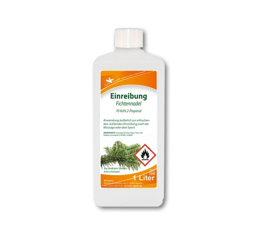 KK Einreibung Fichtennadel  (70 Vol.%) 1 Liter Flasche