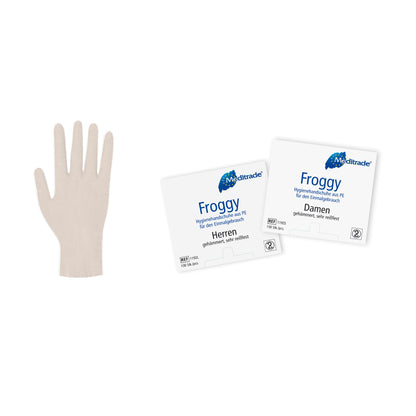 Meditrade Froggy™ Handschuhe aus Polyethylen  Gr. S & L 100 Stück/Box