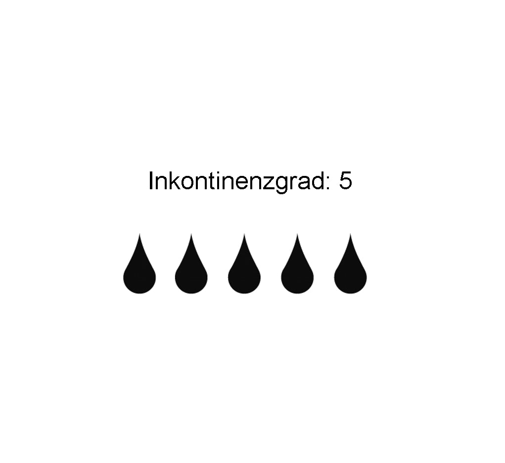 Suprima PVC Inkontinenz-Slip Unisex  Größe 34-54 Schlupfform Hellblau 1205