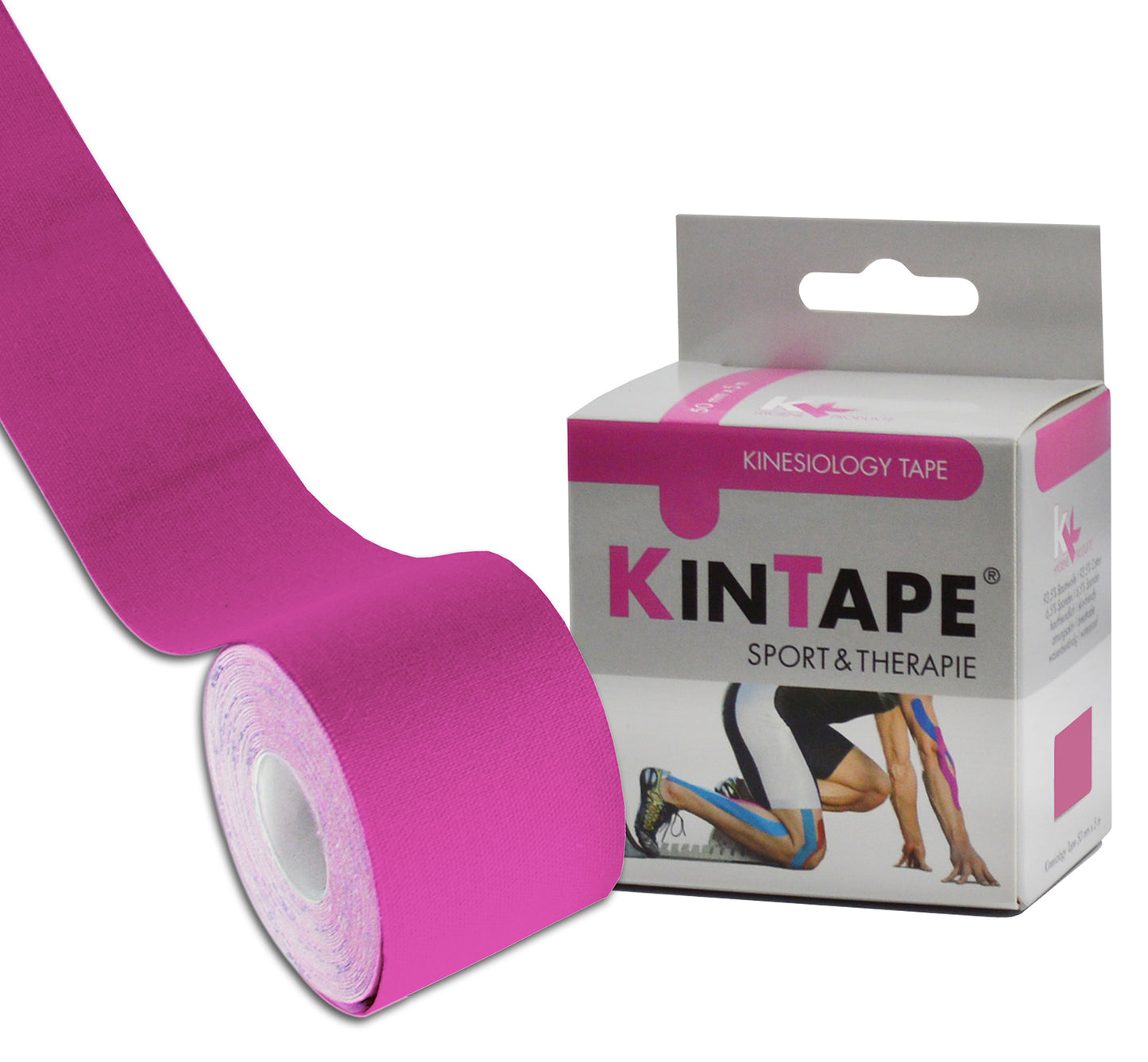 KK KinTape | Kinesiologie Tape | 5 cm x 5 m Rolle |  9 Farben