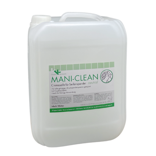 KK Mani-Clean neutral Seif | Cremeseife | 10 Liter Kanister