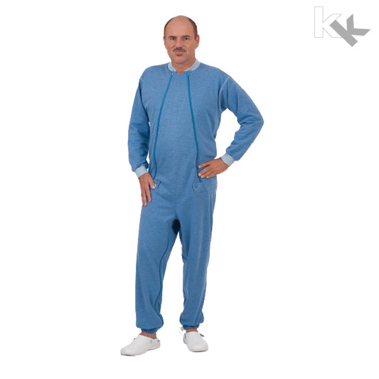 Suprima Funktionsoverall Demenzkranke Größe S-XL Jeans melange 4686