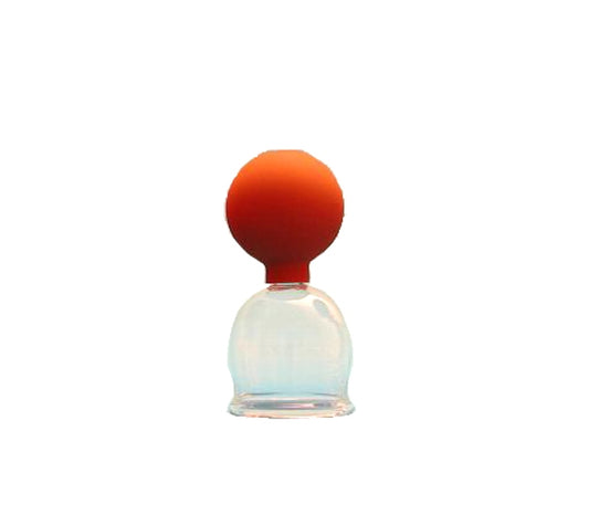 Schröpfglas mit Saugball Ø 3,5 cm