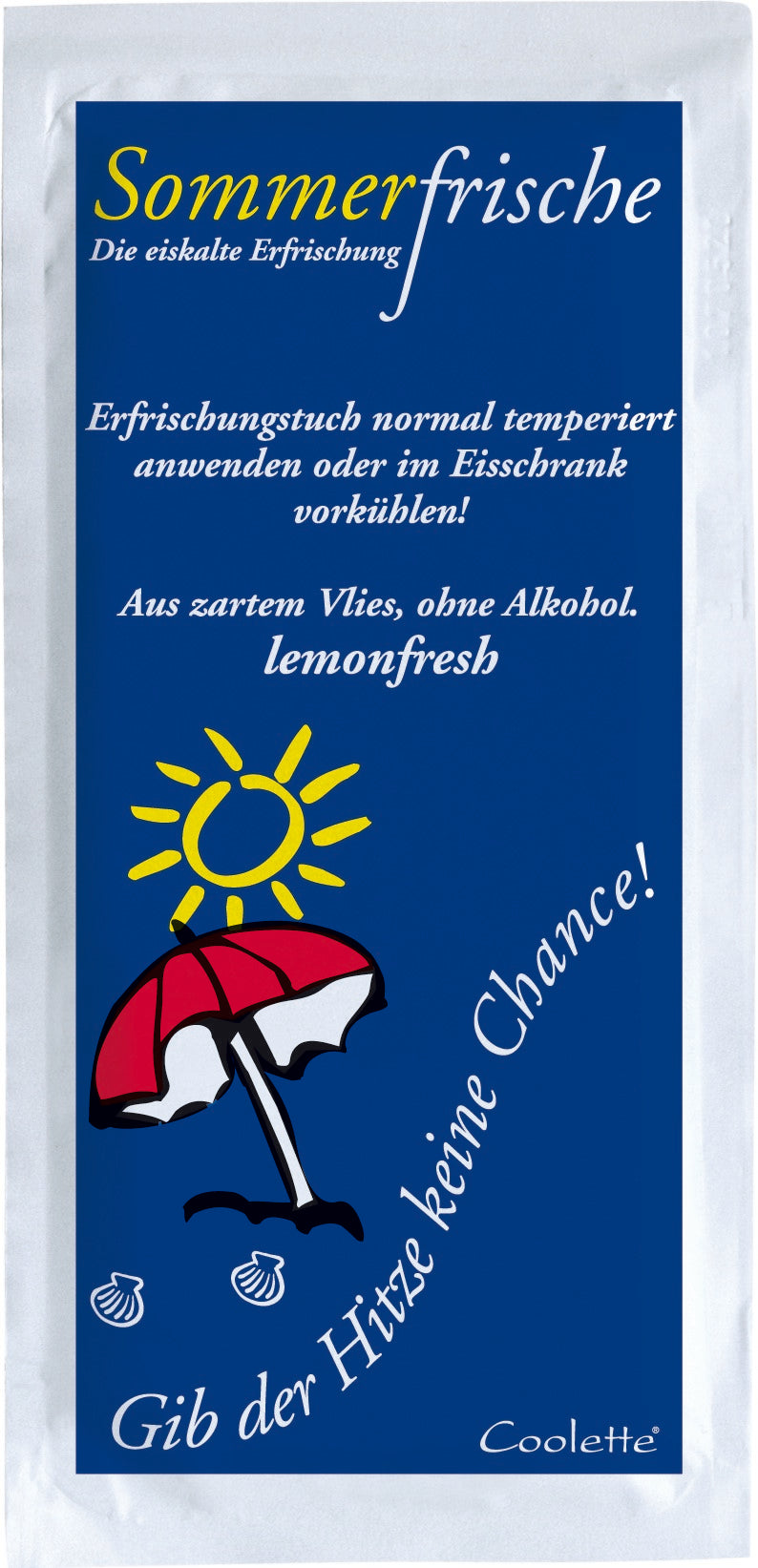 Erfrischungstuch  Sommerfrische - lemonfresh  aus Vlies