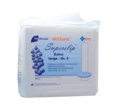Beesana® | Superslip® Super Large | Inkontinezslip | 15 Stück/Packung
