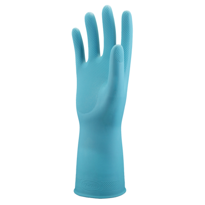 Unigloves ALLSAFE ECO | Blau | Haushaltshandschuhe | 12 Paar/Beutel