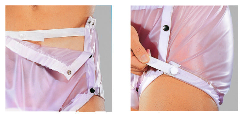 Suprima PVC Slip Unisex Größe S-L Knöpfbar Verschiedene Farben 1252