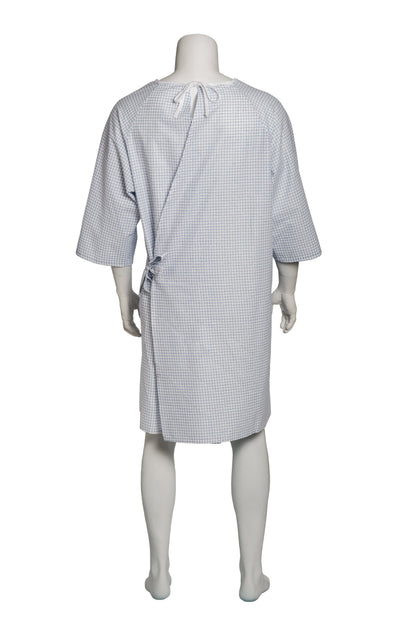 Suprima | Pflegehemd | Unisex | 3/4 Arm | Einheitsgröße | Weiß bedruckt | 4064