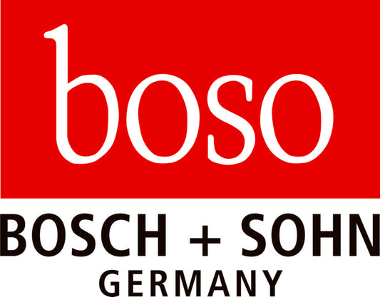 Zugbügelklettenmanschette für Boso egotest | starke Arme | Schwarz/Rot