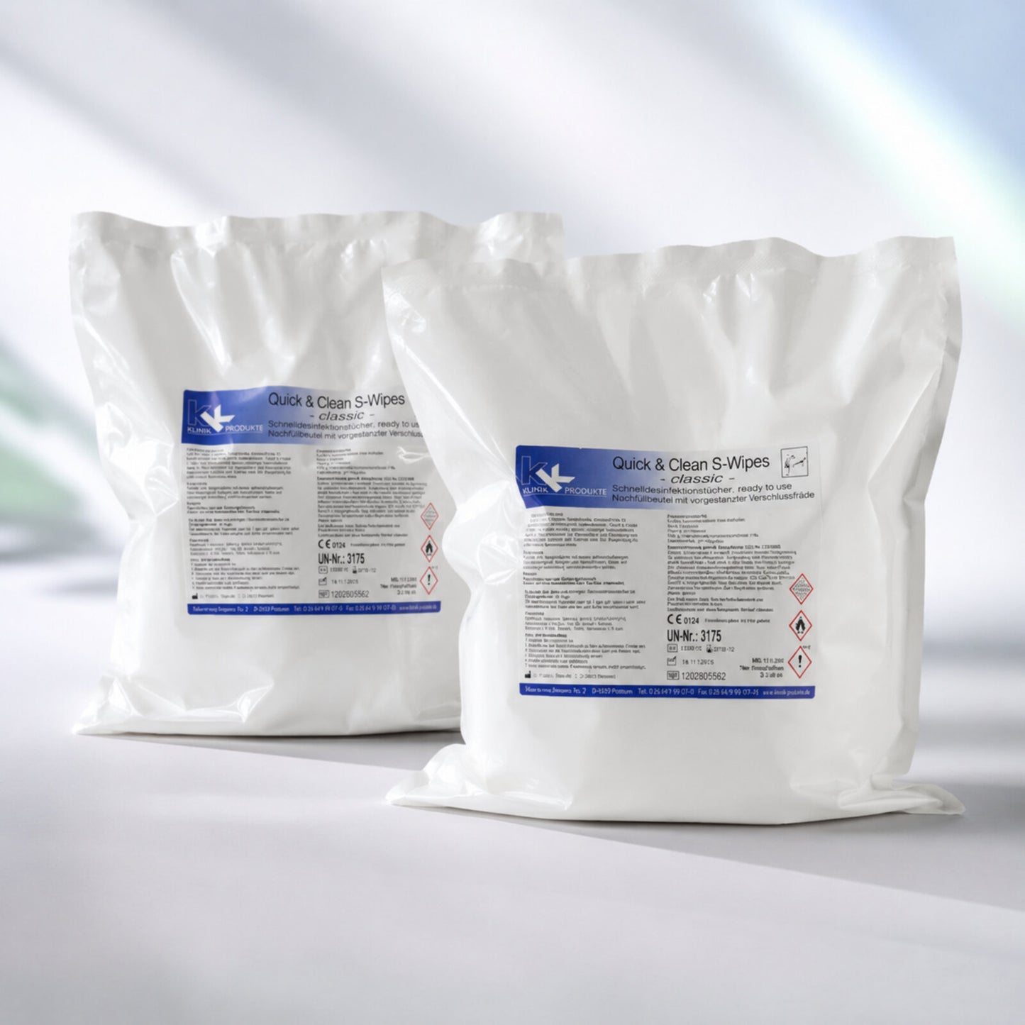 Desinfektionstücher KK Quick & Clean S Wipes 2 x 70