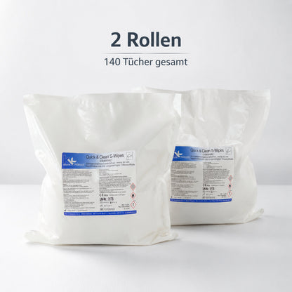 Desinfektionstücher KK Quick & Clean S Wipes 2 x 70