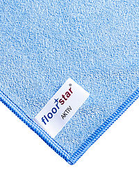 Floorstar | Microfaser Tuch | Aktiv | 40 x 40 cm | Farbig | TA40