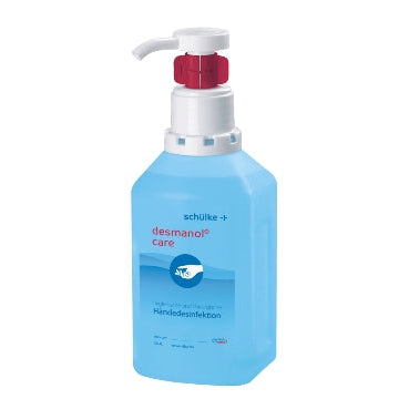 Schülke desmanol care hyclick | Alkoholische Händedesinfektion | 500 ml Spenderflasche