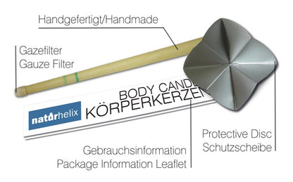 Körperkerzen Variationen 10 Stück/Packung