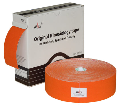 Nasara Kinesiologie Tape XXL Großrolle 5 cm x 32 m ver. Farben