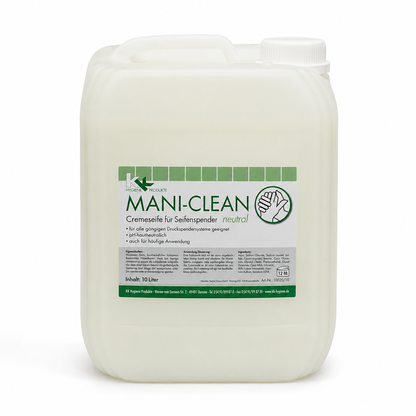 KK Mani-Clean neutral Seif | Cremeseife | 10 Liter Kanister