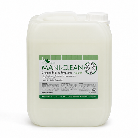KK Mani-Clean neutral Seif | Cremeseife | 10 Liter Kanister