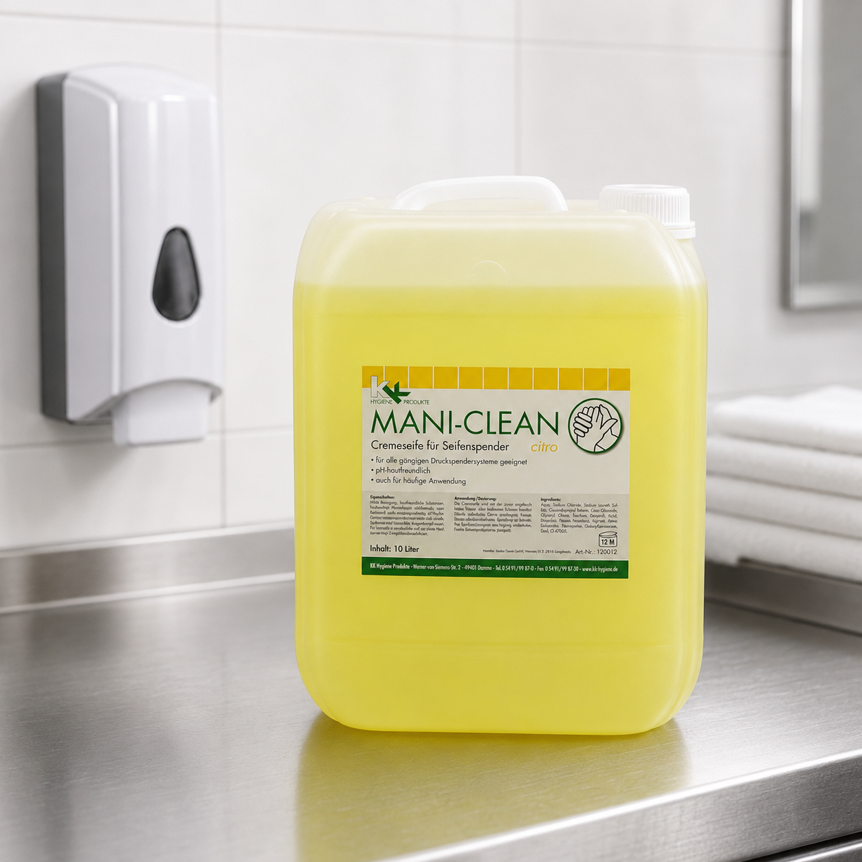 KK Mani-Clean Citro Seife | Handwaschseife | 10 Liter Kanister