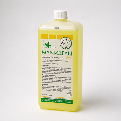 KK Mani-Clean Citro Seife Handwaschseife 1 Liter Euroflasche