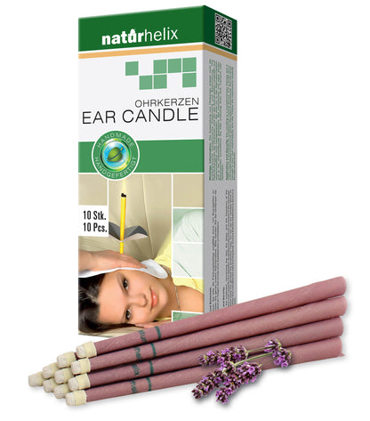 Ohrkerzen Lavendel 10 Stück/Packung
