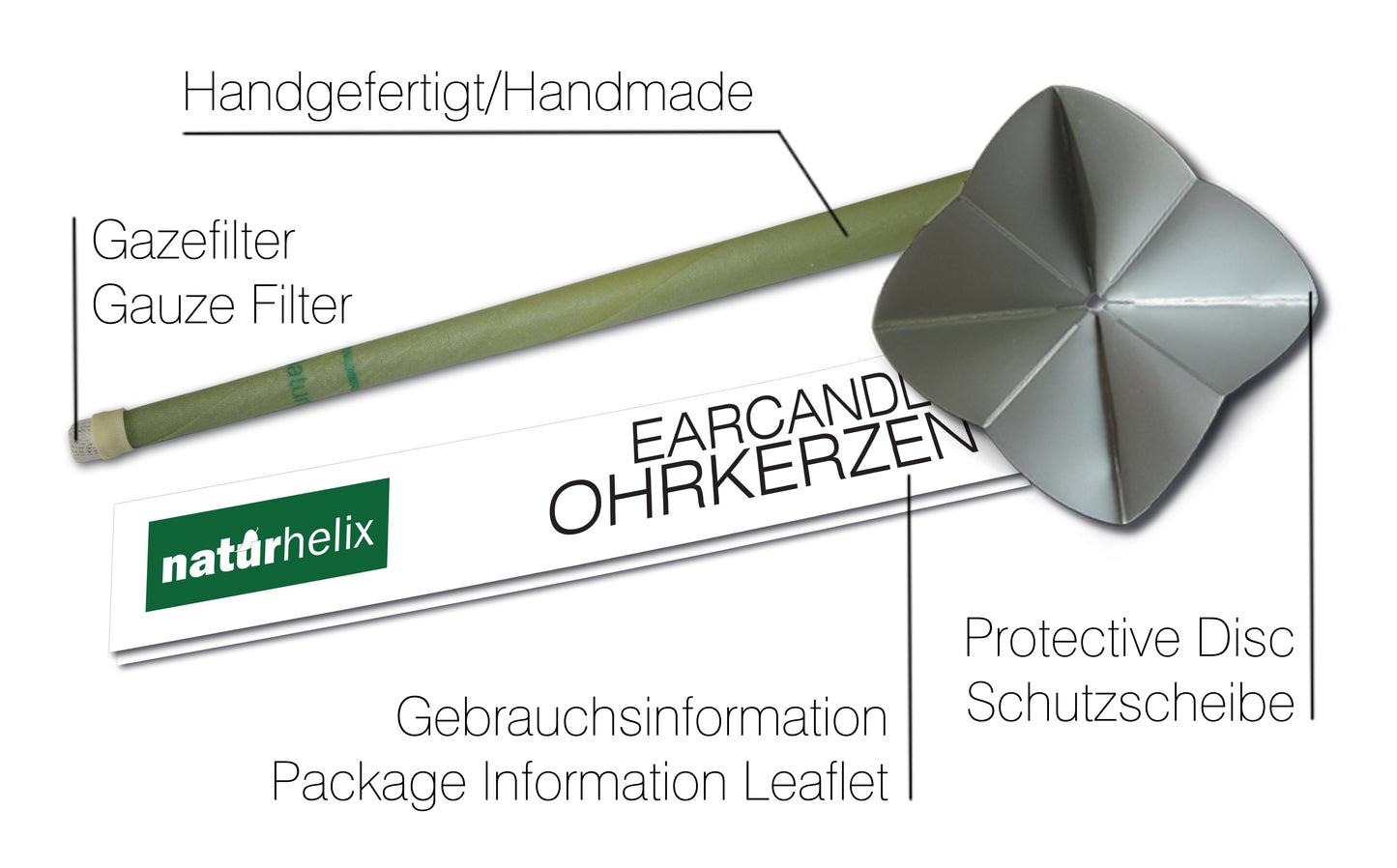 Ohrkerzen Eukalyptus 10 Stück/Packung