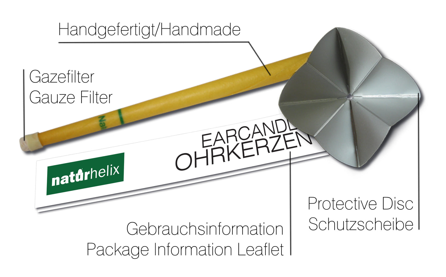 Ohrkerzen Zitronengras 10 Stück/Packung
