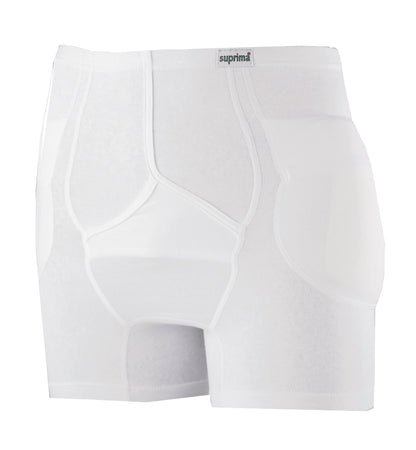 Suprima Protektor-Slip mit Eingriff ohne Protektoren Herren S-XL Weiß 1413