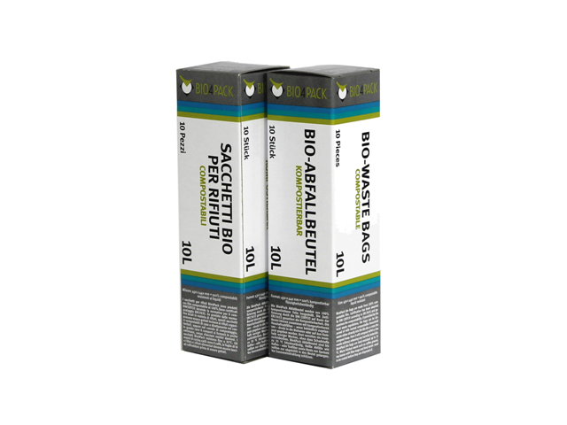BIO4PACK Bio Abfallbeutel - Verschiedene Größen und Mengen (10 Liter, Menge: 2 Rollen) BIO4PACK Bio Abfallbeutel - Verschiedene Größen und Mengen (10 Liter, Menge: 2 Rollen)