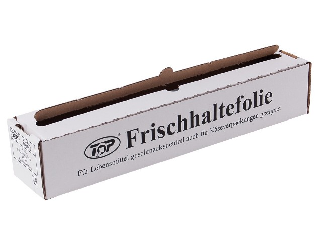 TOP® Frischhaltefolie | 45 cm x 300 m | Rolle im Spenderkarton