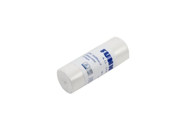 Müllbeutel | 30 Liter | Transparent | 50 Stück/Rolle Müllbeutel | 30 Liter | Transparent | 50 Stück/Rolle