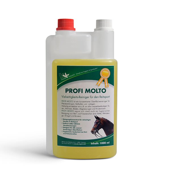 KK Profi Molto |  Hallen-/Stallreiniger | 1 Liter Flasche KK Profi Molto |  Hallen-/Stallreiniger | 1 Liter Flasche