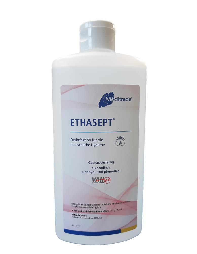 Ethasept Händedesinfektion | 500 ml Flasche Ethasept Händedesinfektion | 500 ml Flasche