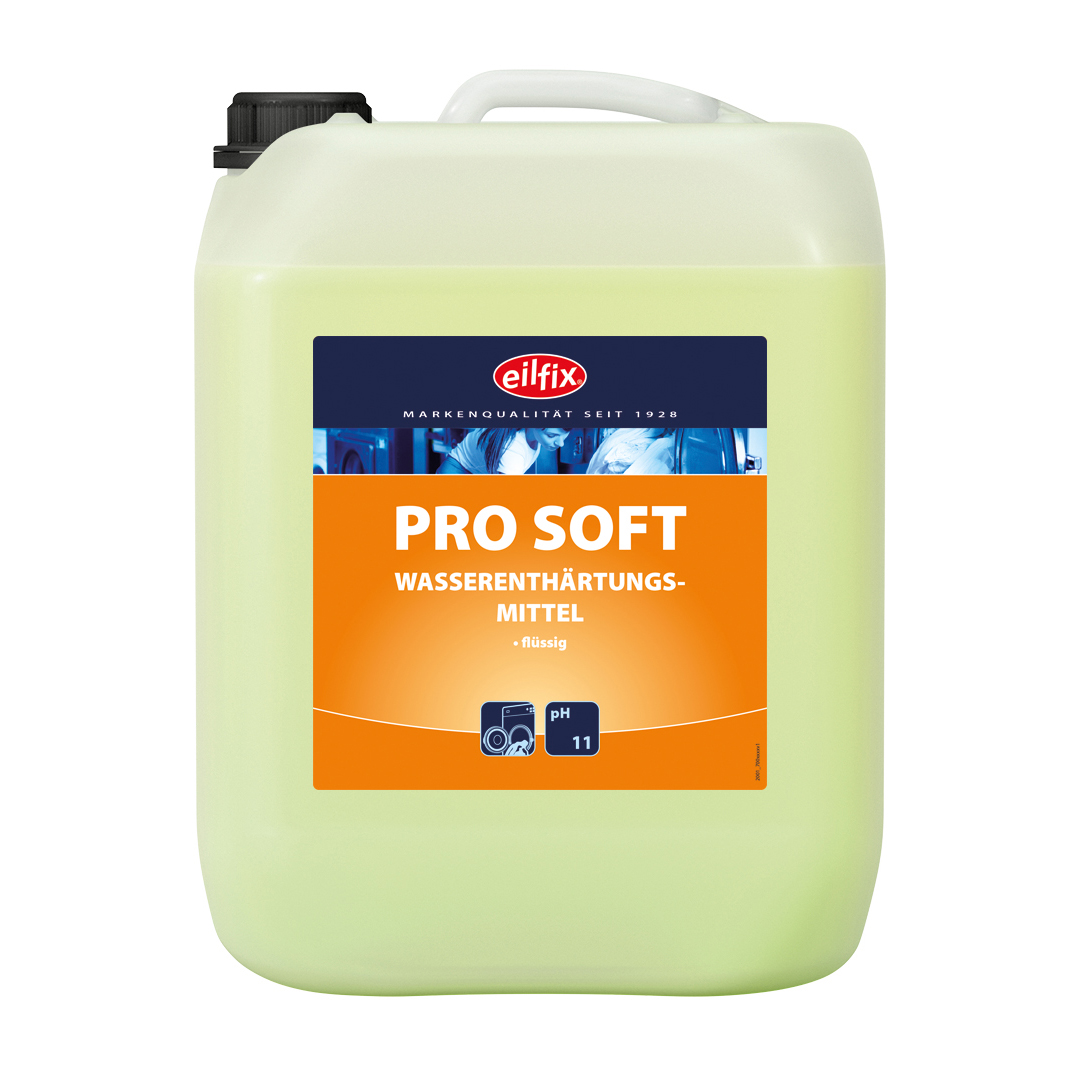 Eilfix® Pro-Soft | Enthärterzusatz für Waschmaschinen | 10 Liter Kanister Eilfix® Pro-Soft | Enthärterzusatz für Waschmaschinen | 10 Liter Kanister