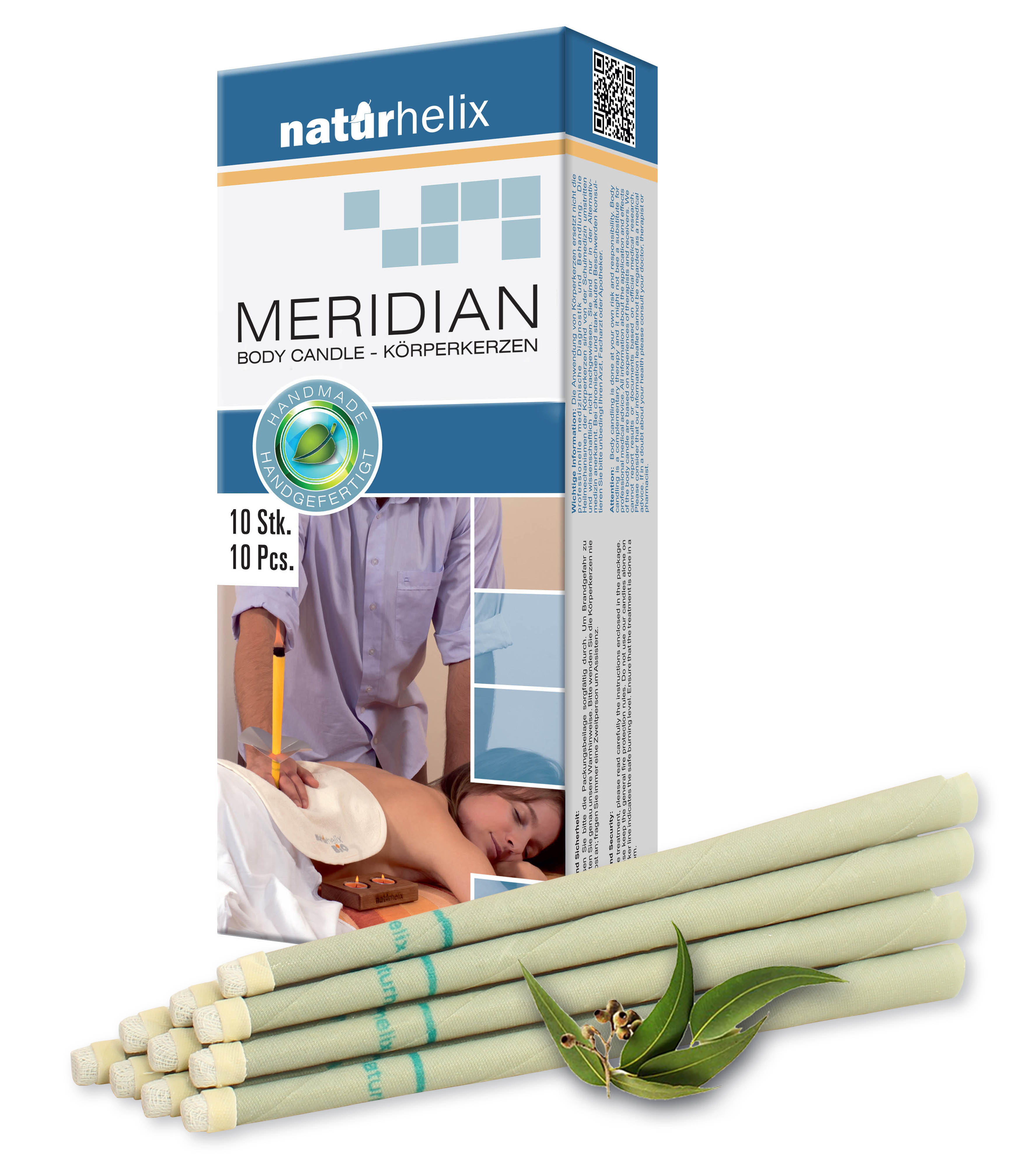 Körperkerzen Eukalyptus 10 Stück/Packung Körperkerzen Eukalyptus 10 Stück/Packung