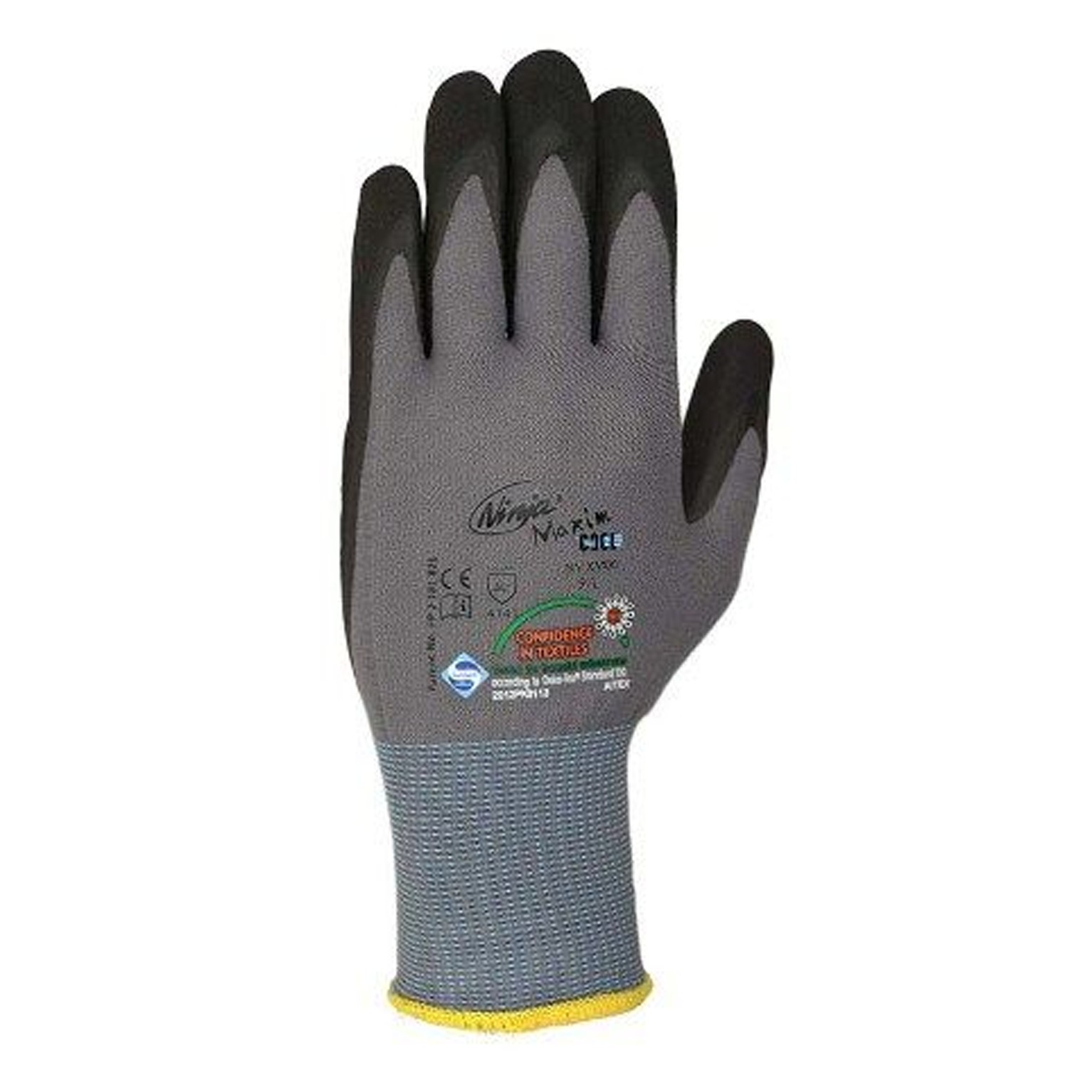Ninja Maxim NFT® Nitrilschaum-Feinstrickhandschuh Größe 6-12-11 - XXL