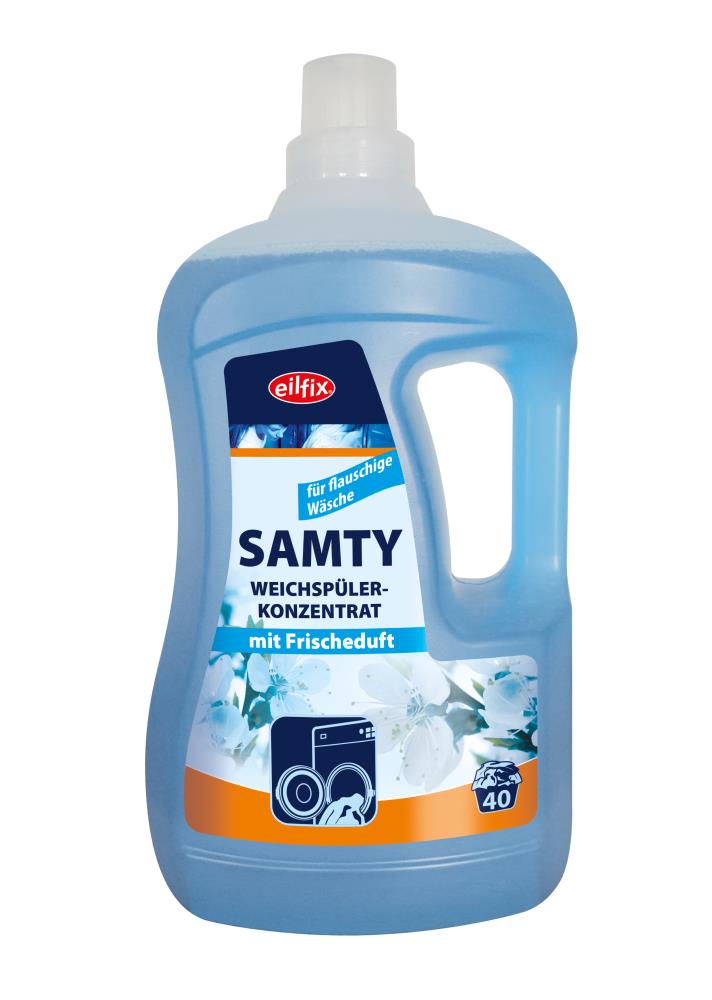 Eilfix® Samty | Weichspüler | 2 Liter Flasche Eilfix® Samty | Weichspüler | 2 Liter Flasche
