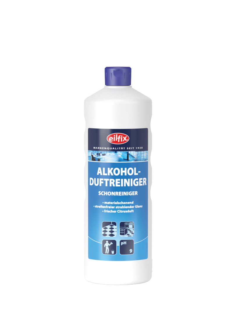 Eilfix® Alkohol-Duftreiniger | Schonreiniger | 1 Liter Flasche Eilfix® Alkohol-Duftreiniger | Schonreiniger | 1 Liter Flasche