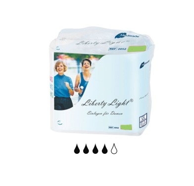 Liberty Light | Inkontinenzeinlage | Super | 30 Stück/Packung Liberty Light | Inkontinenzeinlage | Super | 30 Stück/Packung