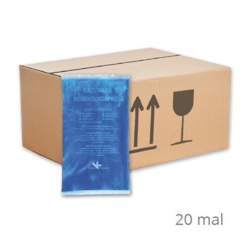 KK Kalt-Warm-Kompressen 20 Stück 16x 9 cm Mikrowellengeeignet KK Kalt-Warm-Kompressen 20 Stück 16x 9 cm Mikrowellengeeignet