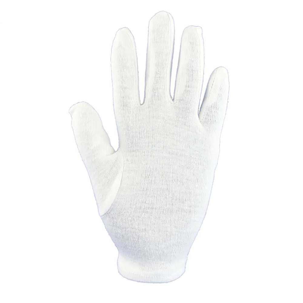 Baumwoll-Trikot Handschuhe | Reinweiß | Größe 6-13 | 12 Paar/Packung Baumwoll-Trikot Handschuhe | Reinweiß | Größe 6-13 | 12 Paar/Packung