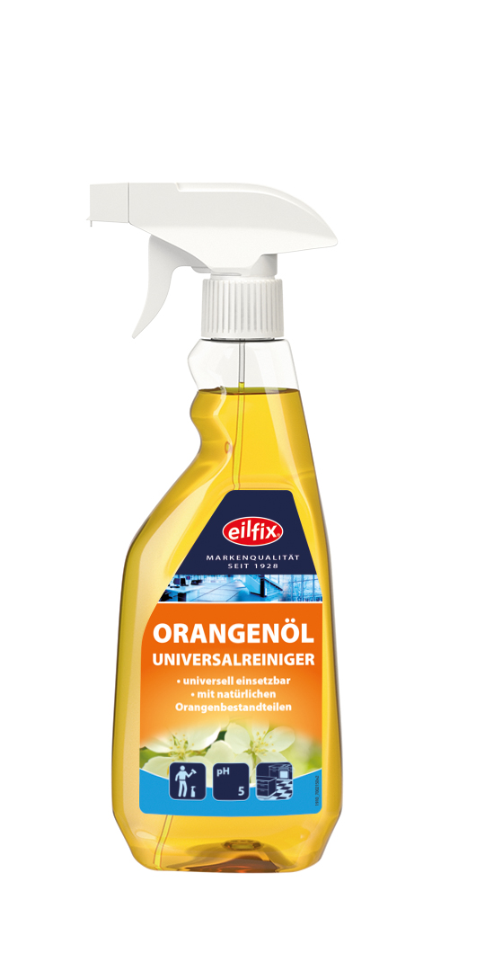 Eilfix® Orangenöl | Universalreiniger |  500 ml Sprühflasche