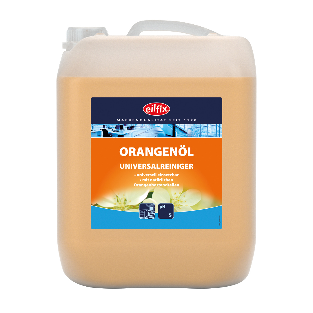 Eilfix® Orangenöl | Universalreiniger | 10 Liter Kanister Eilfix® Orangenöl | Universalreiniger | 10 Liter Kanister