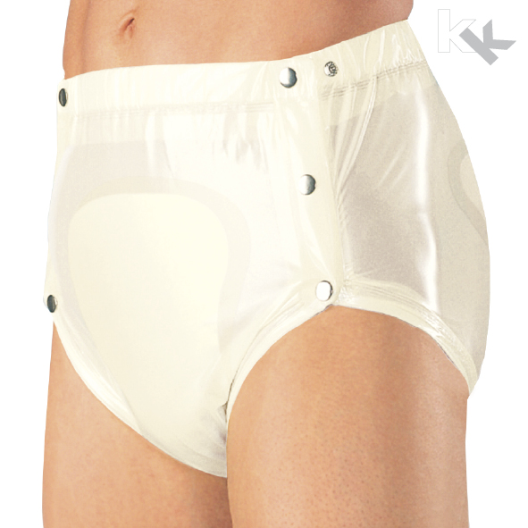 Suprima PVC Inkontinenz Slip Unisex Größe S-L Seitlich knöpfbar Weiß 1249 Suprima PVC Inkontinenz Slip Unisex Größe S-L Seitlich knöpfbar Weiß 1249
