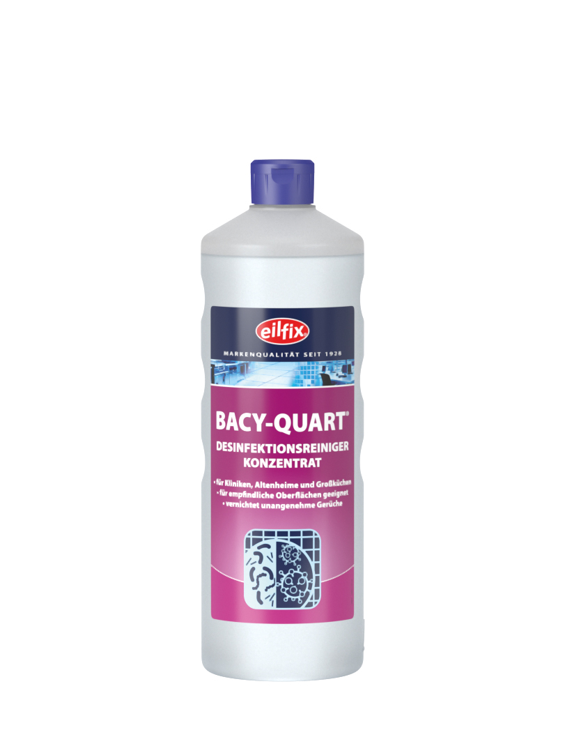 Eilfix® Bacy-Quart | Flächendesinfektion Konzentrat | 1 Liter Flasche Eilfix® Bacy-Quart | Flächendesinfektion Konzentrat | 1 Liter Flasche