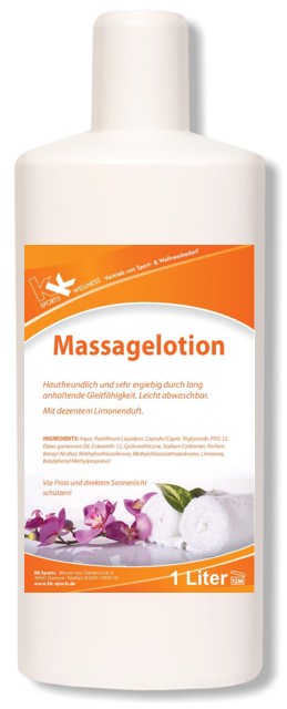 KK Massagelotion 1 Liter Flasche