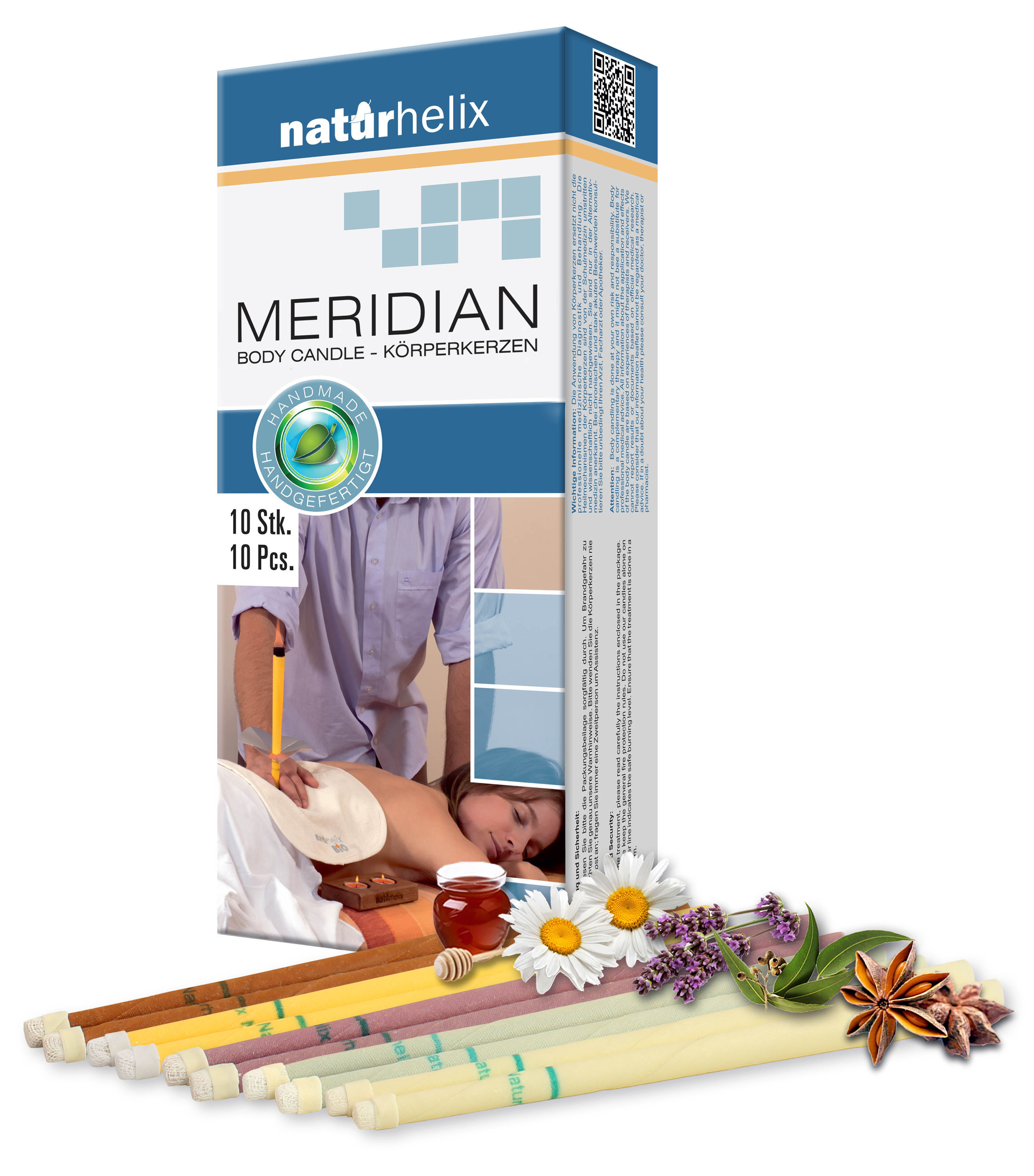 Körperkerzen Variationen 10 Stück/Packung Körperkerzen Variationen 10 Stück/Packung