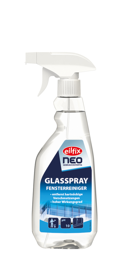 Eilfix® NEO Glasspray |  500 ml Sprühflasche