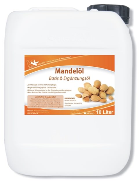 KK Mandelöl | Raffiniert | 10 Liter Kanister